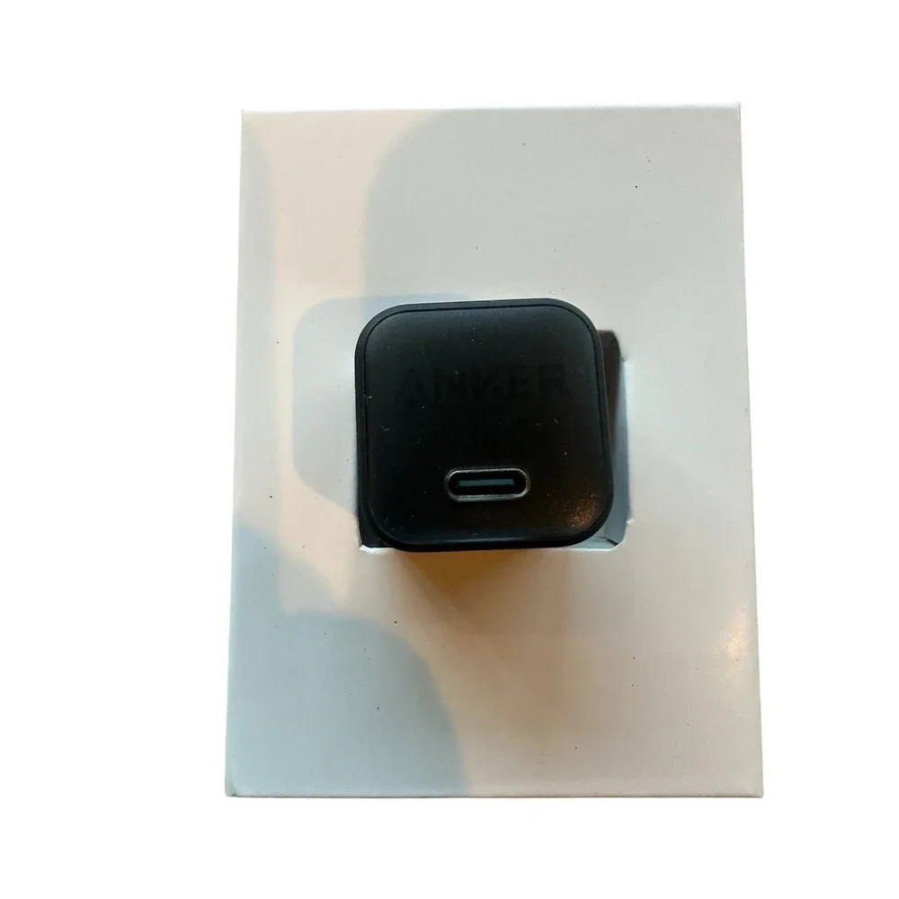 Anker 511 Nano 3 30W Black Charger Power Adapter USB C GaN Foldable Fast